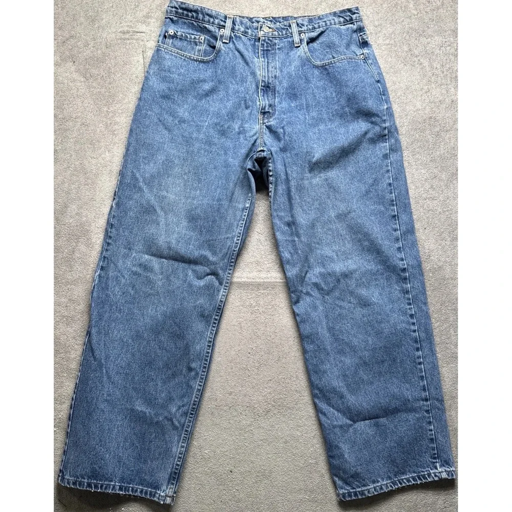 Ralph Lauren Polo Jeans Co Men's Straight Leg Blue‎ Denim Jeans 36x32